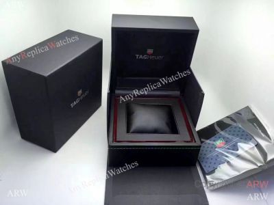 Best Fake Tag Heuer Box - Black Watch Case Red Inner